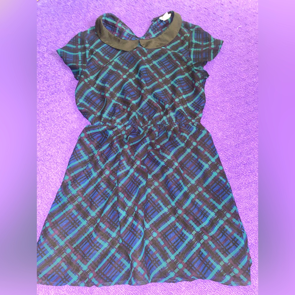 alternative plaid dress